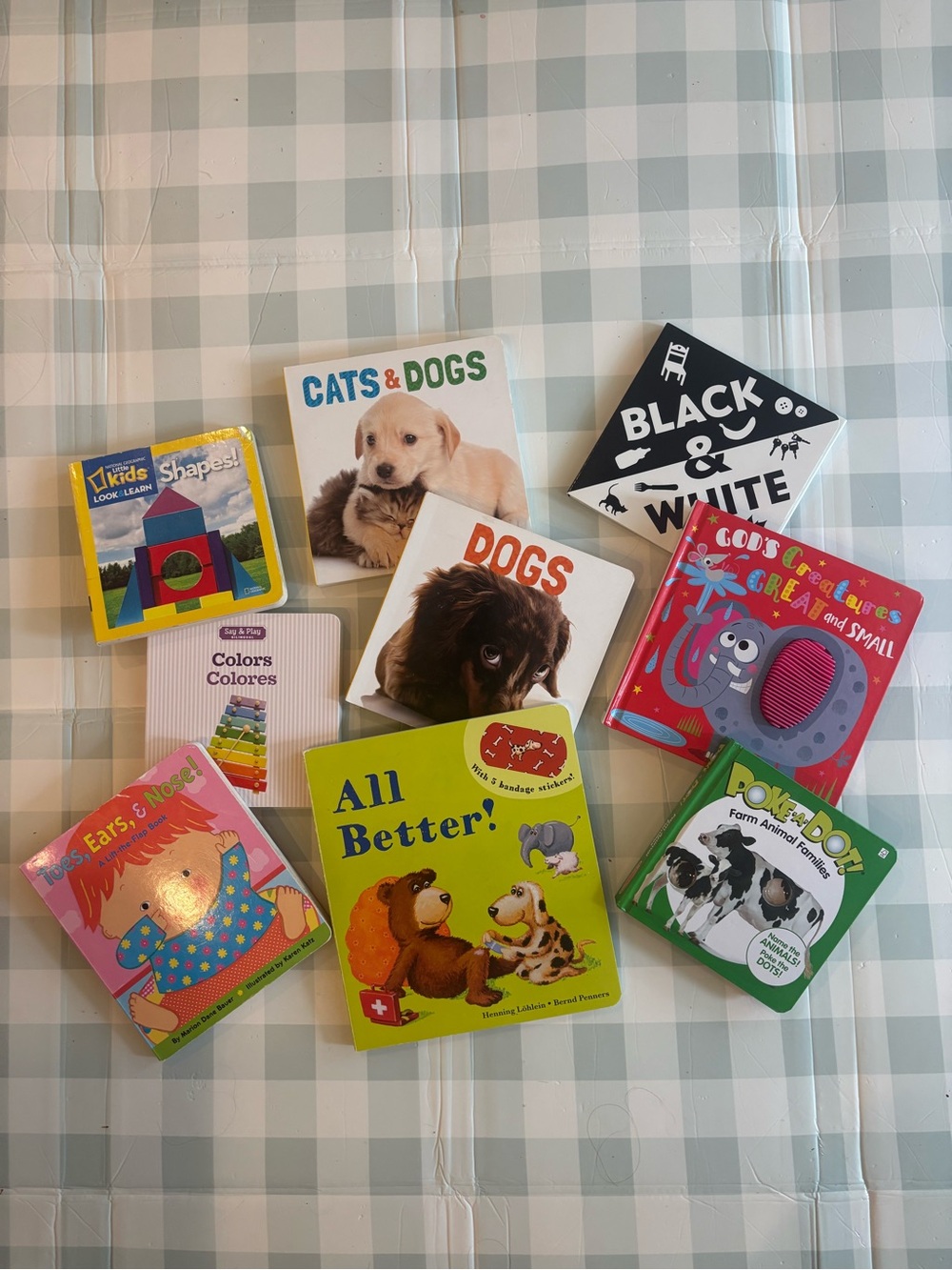 Lot of 9 Board Books